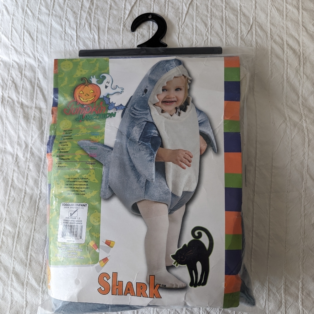 Adorable Baby Shark Costume, 1-2 years old